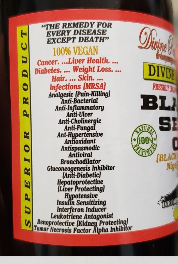 Divine Peace Black Seed Oil - Positive-Outlook-Grooming