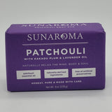 Sunaroma Patchouli Soap - Positive-Outlook-Grooming